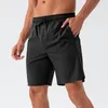 Running Shorts Fanceey Men Summer Loose Relaxed Sports Pants Reflective Strips Snabb torr andas träningsträning