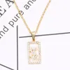 5008 Cross Border Hot Selling Small Fragrance Letter Pendant Halsband Populärt brev Halsband Kvinnors mode Långa mångsidiga pärlhängen