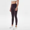 Lu Wave Dot imprimé pantalons de Yoga poches latérales taille haute Fitness hanche ascenseur pour les femmes