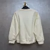 Pull en pur coton pour hommes et femmes, pull avec lettres imprimées, coupe ample, à la mode et confortable, nouvelle collection automne et hiver 2023, V20-15