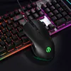 Beroep Bedrade Gaming Muis 6 Knoppen 4000 DPI LED Optische USB Computer Muis Voor PC laptop Gamer Muizen Mute bedrade Muis Q230825