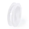 Autres 50 pièces 67 ~ 69x14mm bobines vides en plastique blanc bobines de fil pour extrémités de cordon métallique ensembles d'outils de ficelle de couture trou: 10.5mm