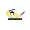 Lunettes de soleil Loupe myope pêche lunettes polarisées extérieur myopie jumelles télescope sport lecture lunettes clip sur lunettes de soleil T4 230824