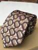 NOWOŚĆ MARKI MĘŻCZYZN MARKI MARKA SILK TIE Designer krawat Mężczyźni Jacquard krawat