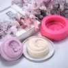 Stampi da forno a forma di luna per bambini, stampo in silicone per fondente, sapone fatto a mano fai da te, gesso, strumenti per la produzione di auto, cioccolato