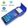 POS-6000 2023 Android POS Handhållen bärbar smart mobil 58mm termisk skrivare WiFi Cash Register Takeaway