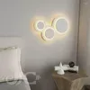 Wall Lamp Nordic Led Corridor Modern Simple Entrance Sun Table Bedroom Study And Household