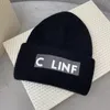 Роскошная вязаная шляпа Beanie Cap Designer Женская шерстяная шляпа Письмо Cl осень/зимняя модная бренда хип -хоп утолщенная мужская шляпа