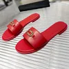 Slippers Designer Dames Slides Slippers Sandalen Schuim Runner Slipper Damesschoenen Echt Leer Zwarte Slijtage Strand Binnen Maat 35-43