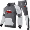 Mens Tracksuits Motocicleta Moto Hon África Twin Crf 1000L Primavera Tracksuit Masculino Hoodies Calças Duas Peças Pulôver Set 230824