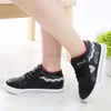 Sneakers Children's Back to School Shoes Girls 'Shoes Autumn 2023 Nya platt-solade studentbrädskor Fashion All-Match Non-Slip Student L0825