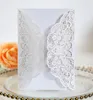 Greeting Cards 2550100pcs Laser hollowing Wedding Invitations Card lace Engagement anniversaries Party Decoratio 230824