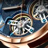 Orologi da polso AILANG Design originale da uomo con doppio volano Orologio meccanico automatico Moda Tempo libero Affari Orologio di lusso 230824