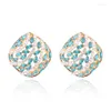 Stud Oorbellen LUBOV 2023 Koreaanse Vintage Geometrische Voor Vrouwen Meisjes BOHO Hars Brincos Mode Schildpad Sieraden