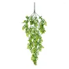 Decorative Flowers 5 Head 69 Mesh Fern Artificial Plastic Plants Rattan For Home Wall Hanging Christmas Garlands Wedding Arch Decor