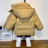 Abrigo de plumón New Boy Winter Down Jacket Bebé Espesor Abrigos para niños Niños Otoño Invierno 2023A026 x0825