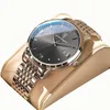 Wristwatches Men'S Watch Platinum Top Luxury Quartz Waterproof Boys' Business 2023