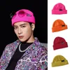 Czapki czaszki czapki Jackson Wang Street Knitted Hat Teamwang Męskie i Koreańskie Wszechstronne Pullover Beanie 230825