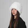 Cappelli a tesa larga Cappelli a secchiello Ins Blu Simpatico cappello a secchiello in peluche Uomo Autunno e inverno Testa grande Versione coreana Ispessito Caldo Cappellino da sci per donna 230824