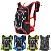 Panniers Bags 18L Bike Cycling Outdoor Sport Knapsack Running Hiking Climbing Backpack Hydration Water Bag Rucksack Bladder Pack Rain Cover 230824