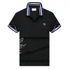 Polo homme basique t-shirt homme poitrine broderie logo polos t-shirts d'été France marque de luxe tee homme hauts taille M-3XL