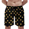 Mäns shorts Summer Board Gold Dot Sports Surf Vintage Print Custom Beach Short Pants Casual Swim Trunks Plus Size 3XL