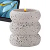 Ekologiczne puste ceramiczne świecy Matowe unikalne świece dekoracje słoika ceramiczne świece na Boże Narodzenie wystrój domu HKD230825