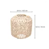 Lampes suspendues Abat-jour Lustre Abat-jour Style chinois Couverture de lumière Rustique Suspendu Plafond Ferme Cage