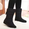 Stivali Stivali da donna Scarpe invernali da donna Tenere al caldo Scarpe da donna Stivali da neve da donna impermeabili per le donne Stivali invernali Tacchi Botas Mujer T230824