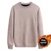 Heren Truien Winter Kasjmier Katoen Dikke Warme Trui Mannen Jersey Jumper Gewaad Herfst Stretchy Truien O-hals Gebreide