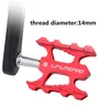 Cykelpedaler LP Litepro K3 Folding Bicycle Pedal Aluminium Alloy Non-Slip du Sealed Bearing Mtb Road BMX Universal Bike Pedals 230825