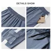 Running Shorts Men's Sports Overalls Joggers Casual Cargo Pants Male Multiple Pockets Loose Wide Bermuda Work Summer