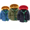 Down Coat New Boys Thickened Hooded Detachable Down Jacket Boys' White Duck Down Clothes Kids Warm Quilted Casual Outdoor Coats x0825
