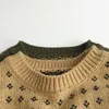 Pullover Herbst Winter Kinder Pullover Kinder Jungen Mädchen Top Kleinkind Strickjacke Strickpullover 16 Jahre Kind Jungen Langarm Warmer Pullover 230825