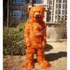 할로윈 새로운 비즈니스 맞춤화 된 재미있는 갈색 곰 마스코트 의상 만화 할로윈 마스코트 성인