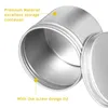 Storage Bottles 20 Pcs Round Sealed Aluminum Box Mini Containers Jar Travel Metal Tins Lids