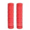 Nytt gummicykelstyrning Grips Cover Party BMX MTB Mountain Bicycle Handtag Anti-SKID BICYCLES BAR GRIP Fixed Gear Parts Wholesale 0825