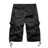 Men's Pants Men Shorts męsne ładunek 2021 Armia kamuflaż bawełniana luźna praca swobodna 238f