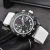 Top luxe hommes Quartz Endurance Pro Avenger chronographe 44mm plusieurs couleurs caoutchouc hommes verre bracelet