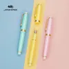 Fountain Pens Jinhao 82 Fountain Pen Acrylic Ink Pen Spin Golden EF F NIB ELEGANTE Business Office School Supplies Writing Pen 230825