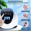 Nail Dryers LadyMisty SUN X9 MAX 114W UV LED Lamp For Dryer Portable Design Gel With Sensing Professional Manicure 230825