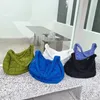 Sacs de soirée Casual grande capacité fourre-tout sacs à bandoulière concepteur froncé sac à main de luxe en nylon matelassé rembourré sac à bandoulière femme grand sac à main 230825