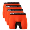 Unterhosen 4 Stück Große Größe Männer Sexy Höschen Unterwäsche Boxer Briefs Bambusfaser Knickers Nähte Farbe Homme Lange Unterwäsche Junge 230824