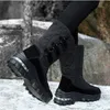 Women Platform Soft For Snow Woman Casual Keep Warm Ladies Shoes Fashion Flat Winter Boots Botas Mujer T230824 9bdd