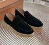 Couple style Running shoes women Retro Casual shoes size 35-46 Men suede cowhide comfort loafer