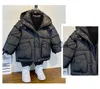 Down Coat Boys Winter Coats 2023 New Thickened Cotton Down Jacket Junior Children Warm Zipper Hooded Costume Korean Bread Coat For 316Y x0825