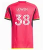 23 24 St. L Ouis City Soccer Jerseys New MLS Home Away St Louis'Red 'SC White Nilsson 4 Klauss 9 Nelson Gioacchini VASSILEV BELL PIDRO ALM MENS 팬 플레이어 셔츠