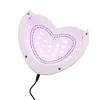 Nail Dryers Professional Lamp with Rhinestone Gel Dryer Pedicure Machine LED light for Nails Heart Shape UV 230825