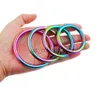 Other Health Beauty Items 40455055mm Metal Rainbow Cock Rings Penis Ring Delay Ejaculation Intimate For Men Scrotum Cockring Erotic Shop x0825