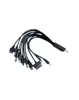 One-to-ten data cable multi-interface charging cable power supply ten-in-one mobile phone USB digital power cable